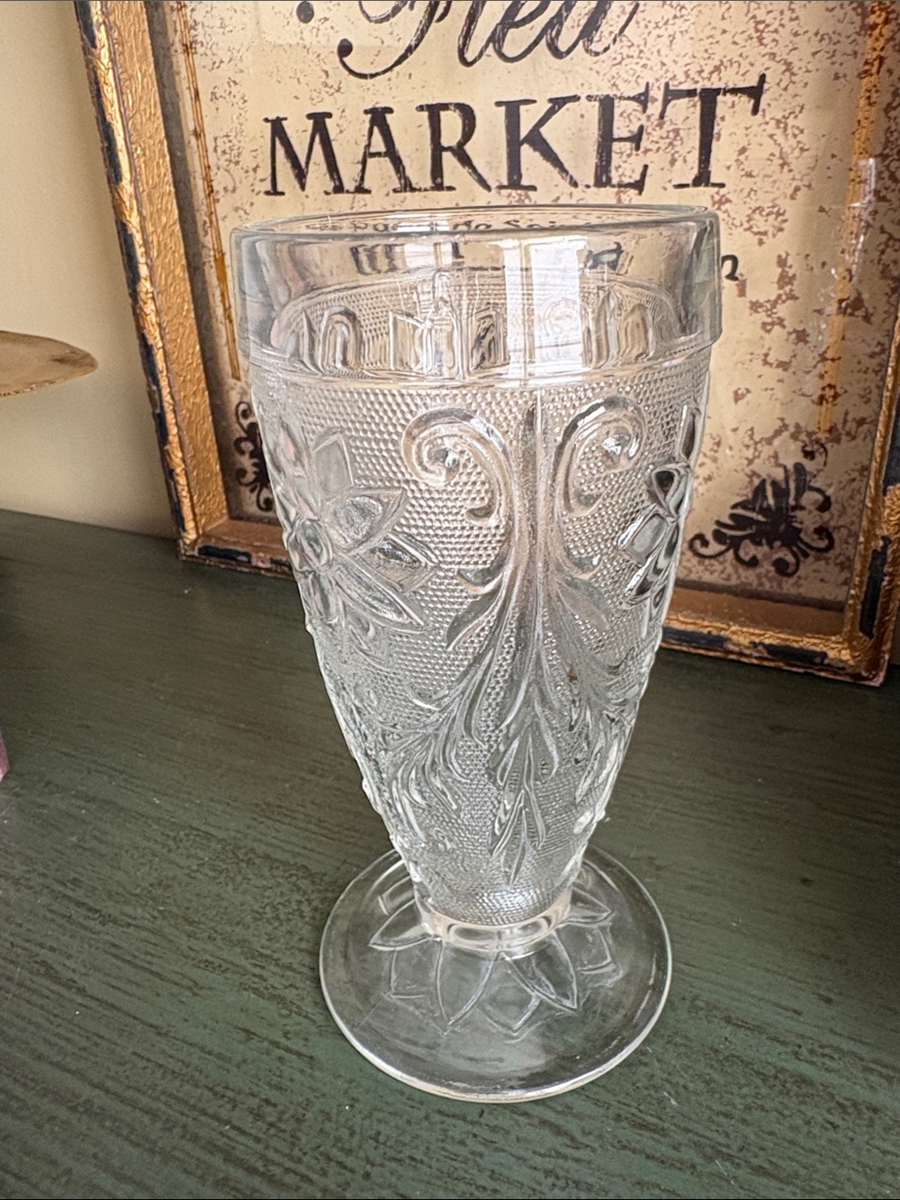 Indiana Tiara Sandwich Glass Clear Iced Tea Glass
